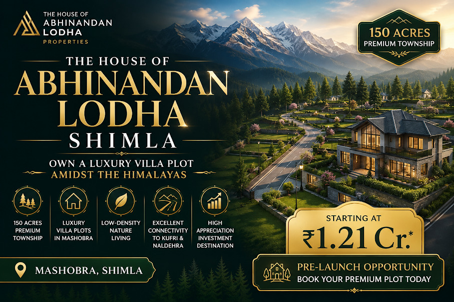 The House of Abhinandan Lodha Shimla Luxury Plots